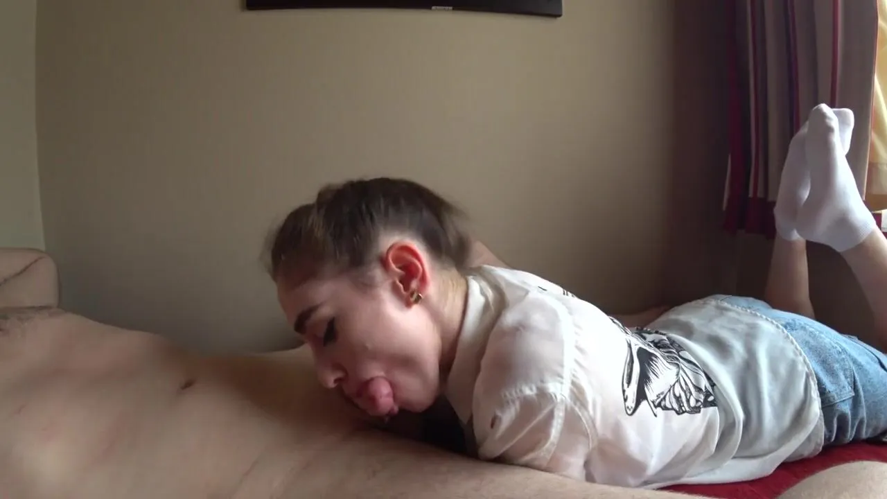 Amazing Blowjob and Throatpie